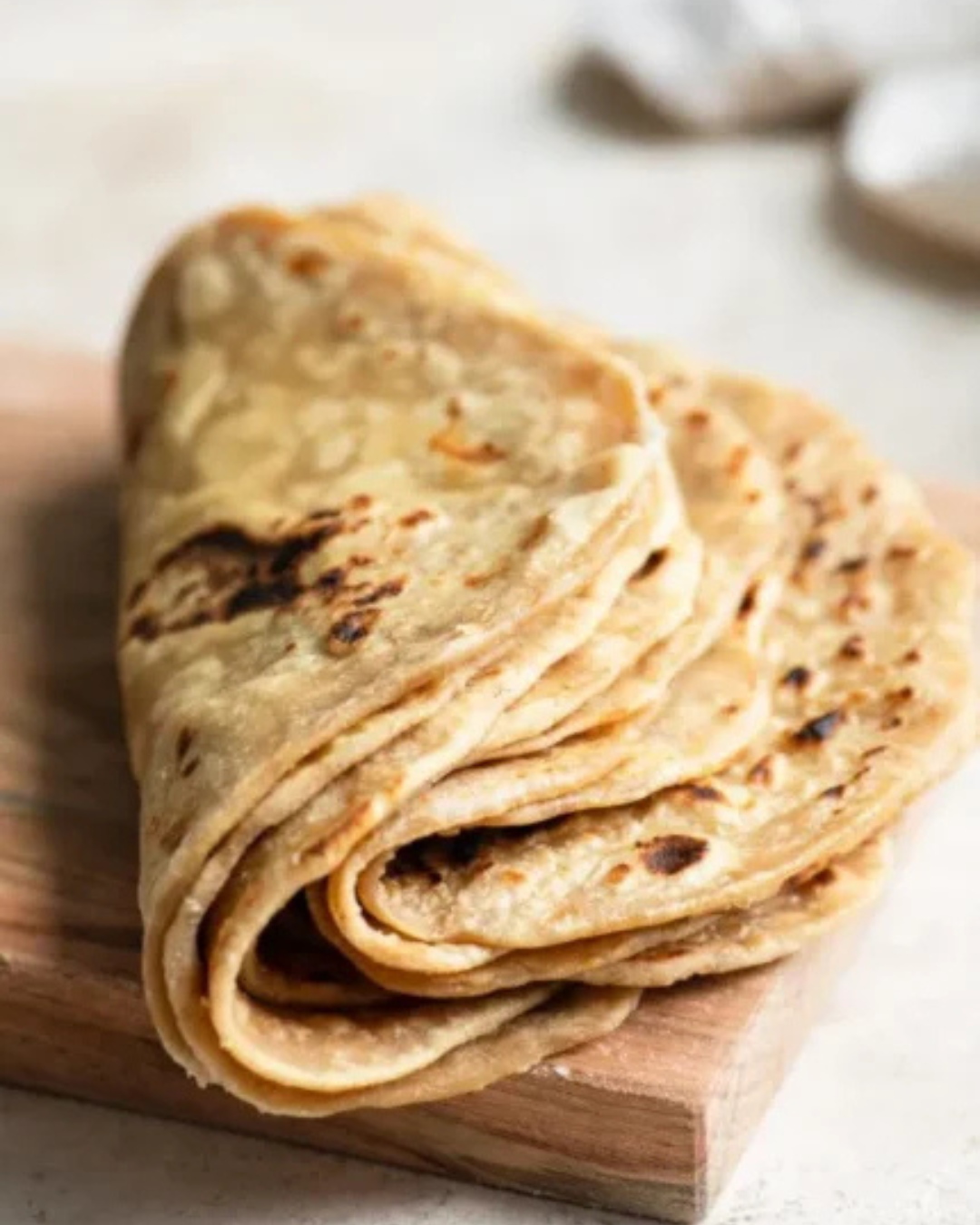 Namak Mirch Plain Roti Packet frozen pack of 10 homemade whole wheat rotis