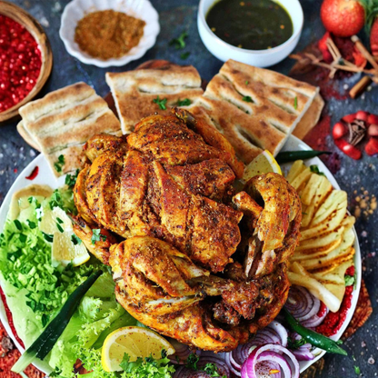 Namak Mirch Chicken Taster Kit — the four flavour packs arranged together