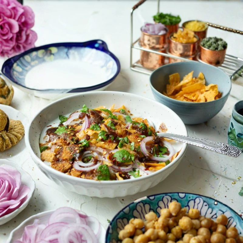 Namak Mirch Veg Taster Kit — the four flavour packs arranged together