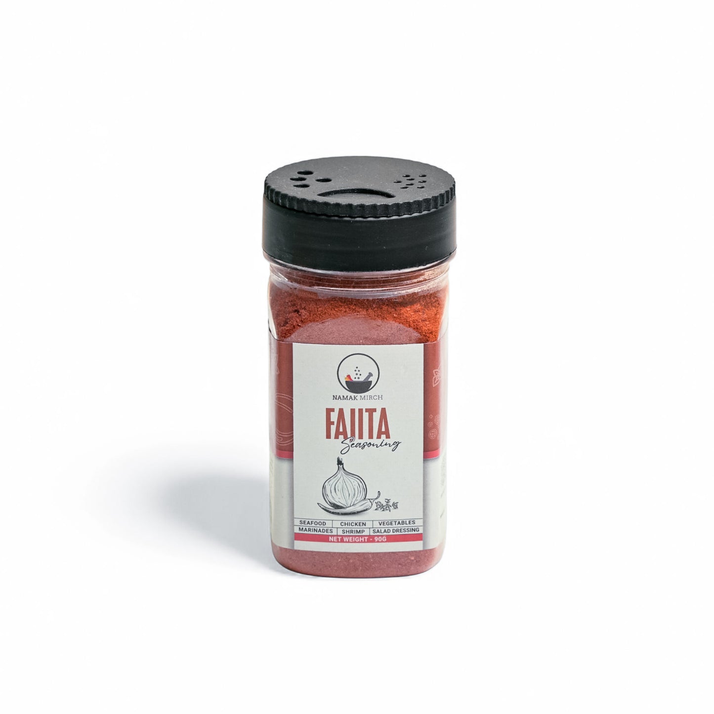 Namak Mirch Fajita Seasoning Tex-Mex spice blend jar