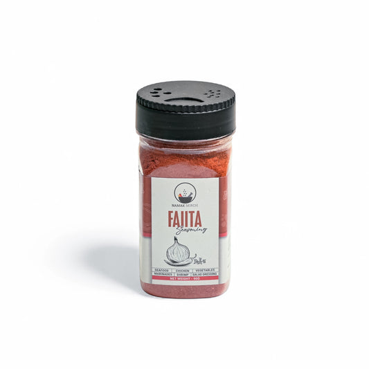 Namak Mirch Fajita Seasoning Tex-Mex spice blend jar