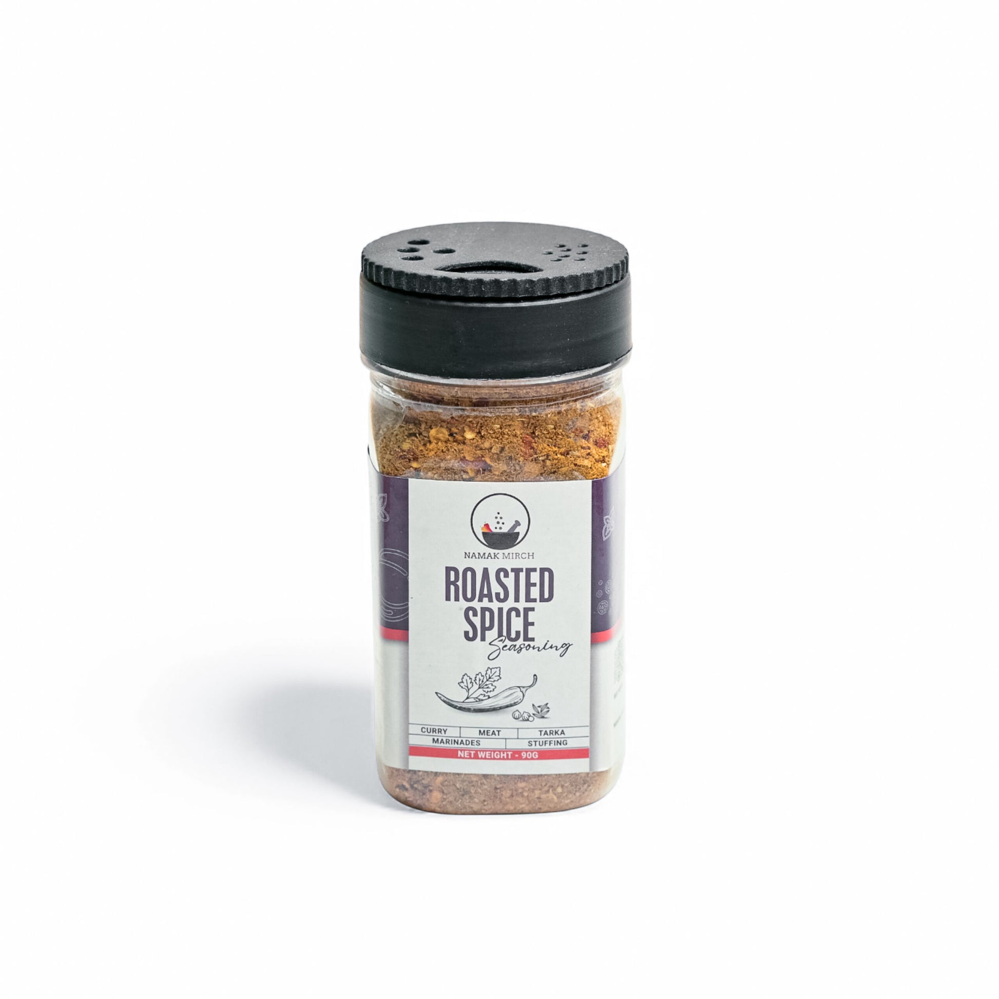 Namak Mirch Roasted Spice Mix seasoning jar