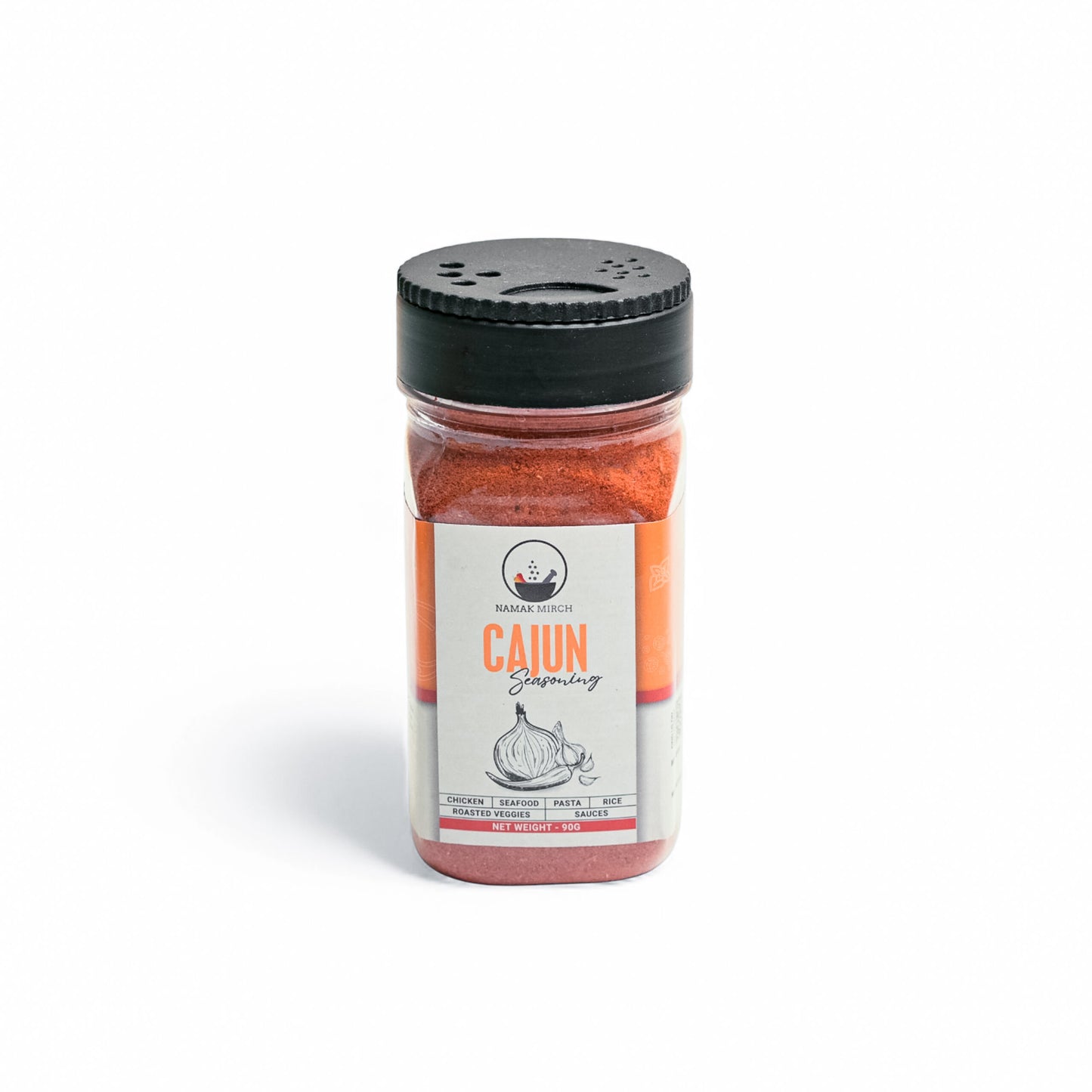 Namak Mirch Cajun Seasoning Louisiana-style spice blend jar