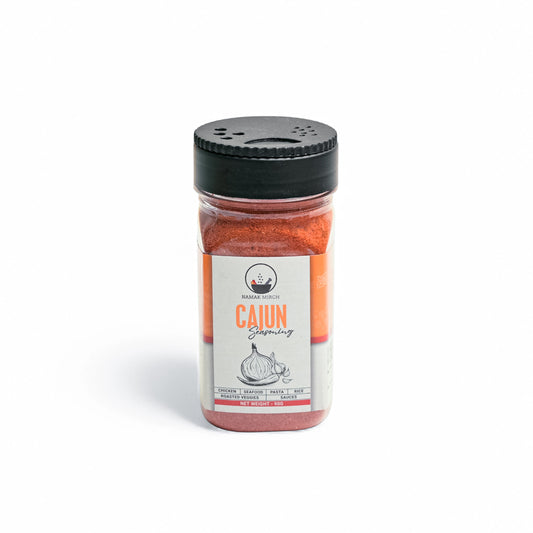 Namak Mirch Cajun Seasoning Louisiana-style spice blend jar