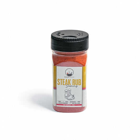 Namak Mirch Steak Seasoning spice blend jar