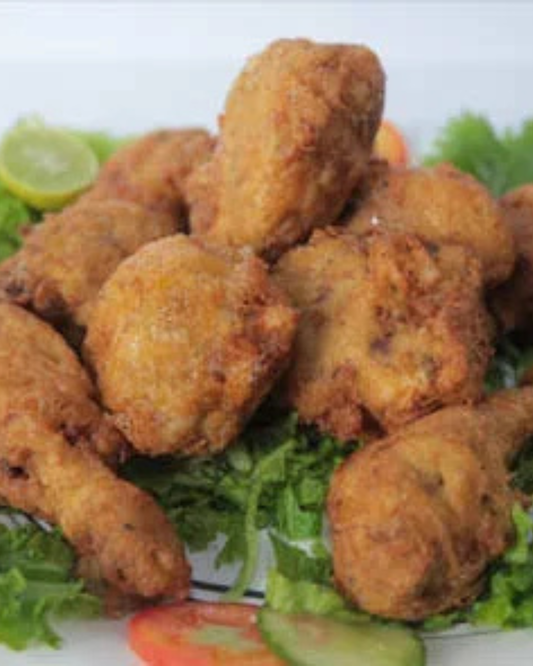 Namak Mirch Bohra Fried Chicken frozen box of 12 spiced breaded chicken pieces