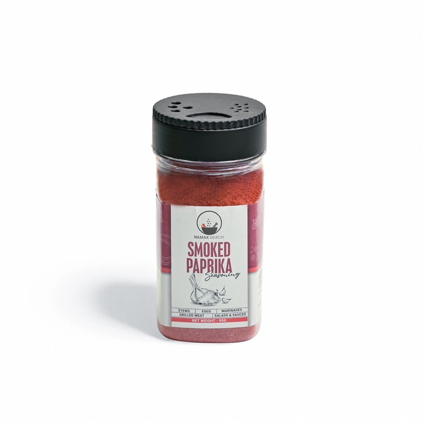 Namak Mirch Smoked Paprika seasoning jar